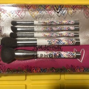 Sephora- JGoldCrown “Bleeding Hearts” Brush Set